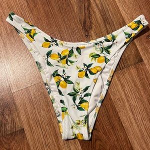 Victoria’s Secret Swim, Brazilian bottom, Lemon Print